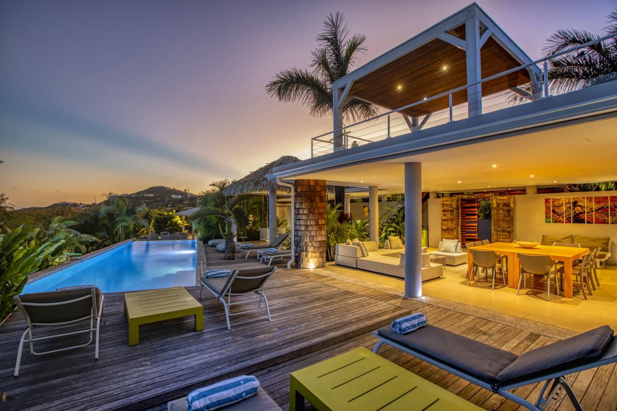 Location villa Saint Martin Terres Basses - Villa 4 chambres 8 personnes - 350m de la plage de Baie aux Prunes - Piscine - Roof Top (45)